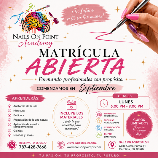 Matrícula Curso Básico Técnica de Uñas