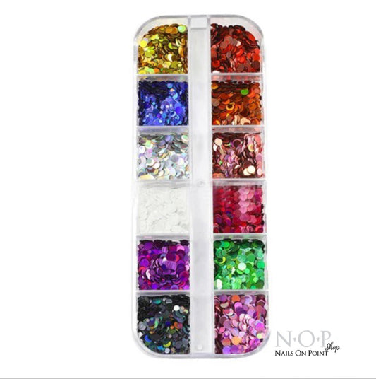 Glitter Colors Dots