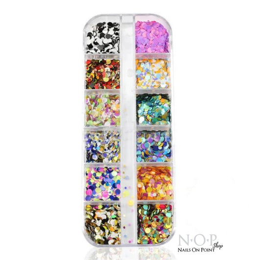 Glitter Mix Dots